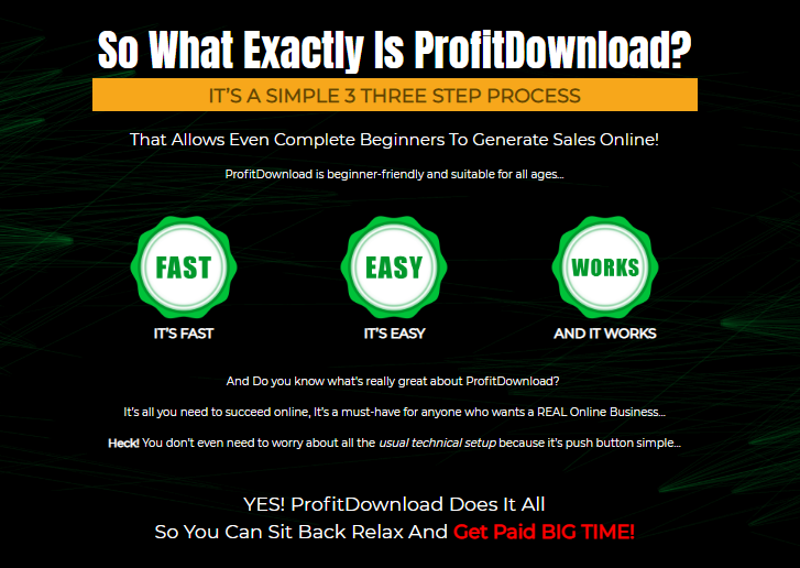 Profit Download Software & OTO by Jamie Lewis
