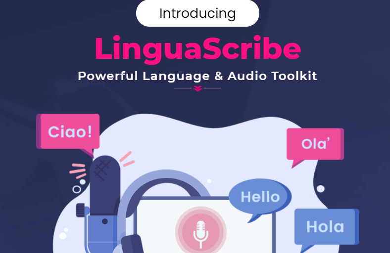 LinguaScribe App Software & OTO by Ben Murray