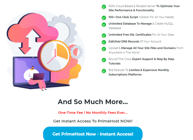 PrimeHost PRO Unlimited Hosting OTO & Review by Firas Alameh