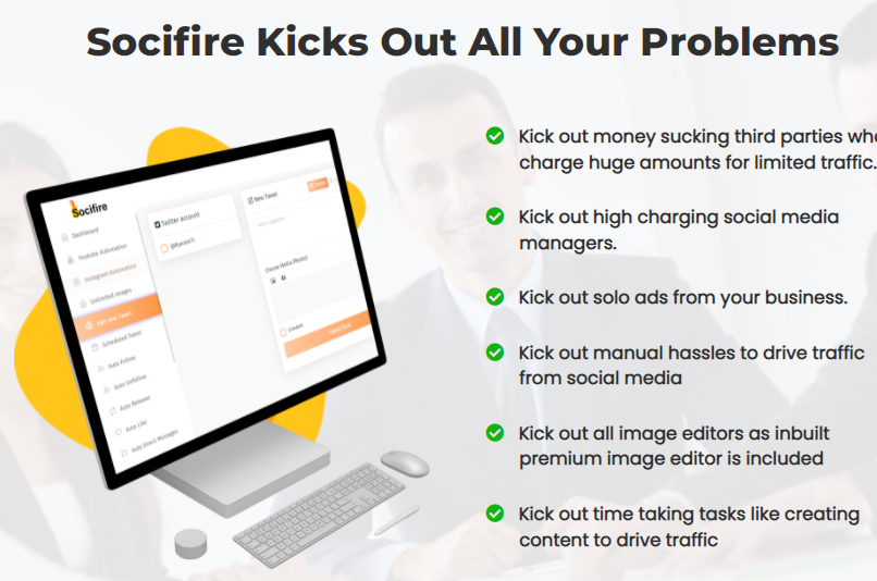 SOCIFIRE APP OTO & Review By Rudy Rudra - Socifire App Get Unlimited Traffic From 3 Biggest Social Media Platforms Instagram, Twitter And Youtube 4 Socifire App OTO & Review By Rudy Rudra