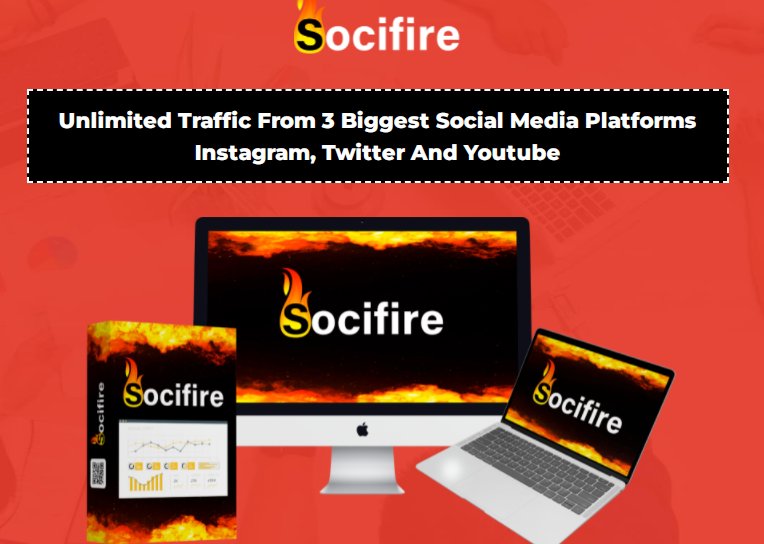 SOCIFIRE APP OTO & Review By Rudy Rudra - Socifire App Get Unlimited Traffic From 3 Biggest Social Media Platforms Instagram, Twitter And Youtube 1 Socifire App OTO & Review By Rudy Rudra