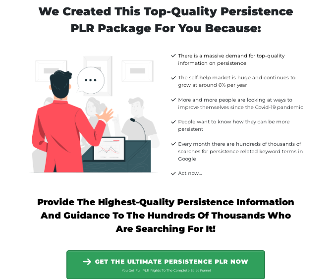 The Art of Persistence PLR Review + OTO by Sajan Elanthoor – Best High-Quality PLR Package Reveal Achieving Success Through Persistence and learn how to be more persistent and not giving up 5 The Art of Persistence PLR Review + OTO by Sajan Elanthoor